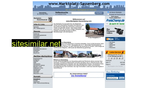 Marktplatz-sassenberg similar sites
