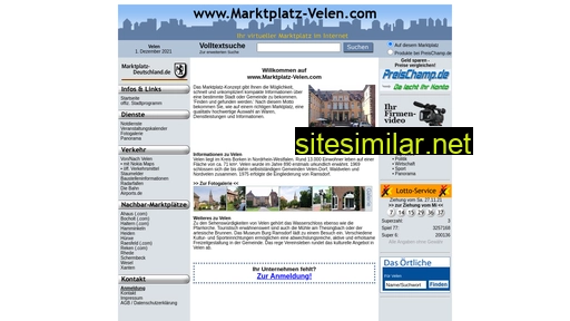 Marktplatz-velen similar sites