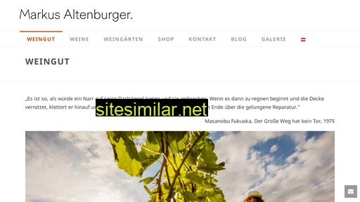 markusaltenburger.com alternative sites