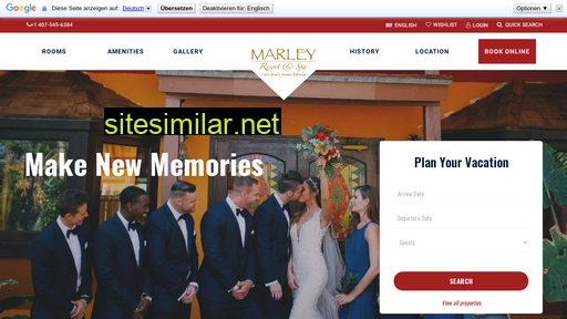 marleyresort.com alternative sites