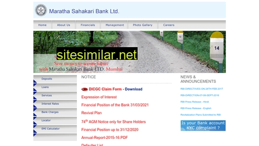 marathabank.com alternative sites