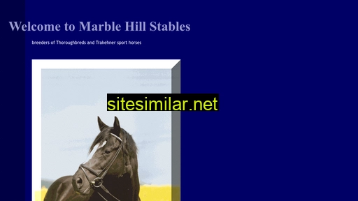 marblehillstables.com alternative sites