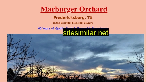 marburgerorchard.com alternative sites