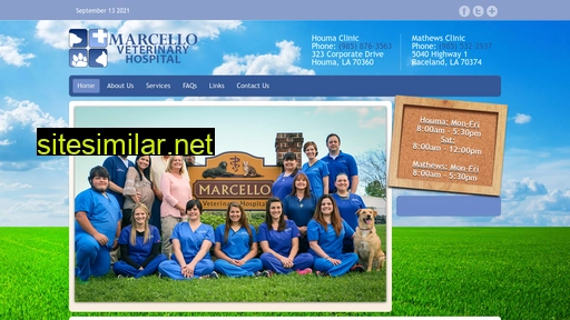 marcellovethospital.com alternative sites