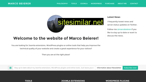 marcobeierer.com alternative sites