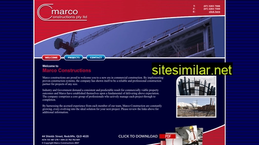 marcoconstructions.com alternative sites