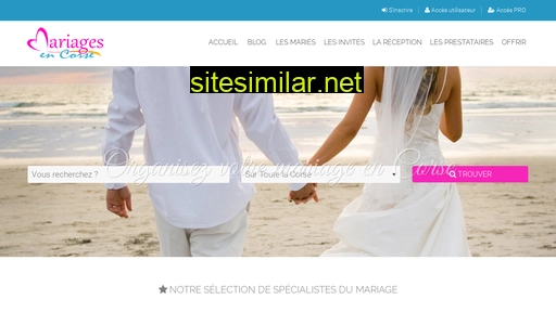 mariagesencorse.com alternative sites
