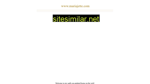 mariajette.com alternative sites