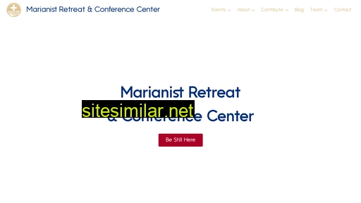 marianistretreat.com alternative sites