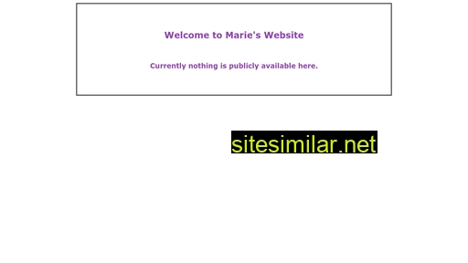 mariefink.com alternative sites