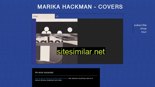 marikahackman.com alternative sites