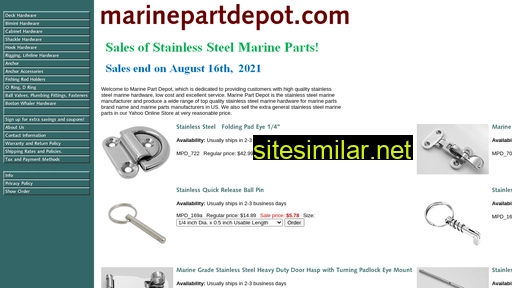 marinepartdepot.com alternative sites