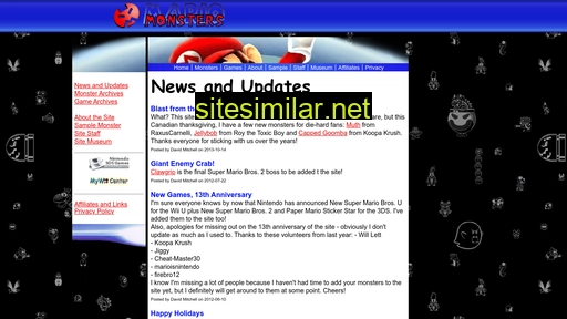 mariomonsters.com alternative sites