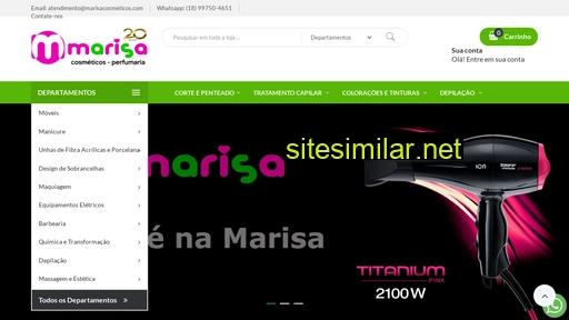 marisacosmeticos.com alternative sites