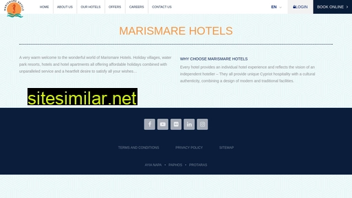 marismarehotels.com alternative sites