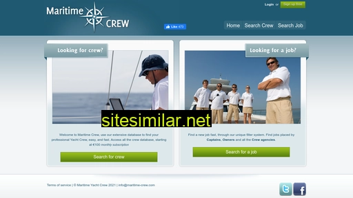 maritimeyachtcrew.com alternative sites