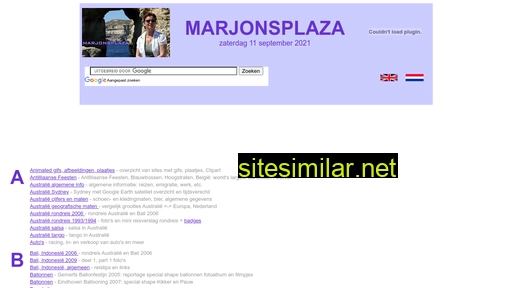 marjonsplaza.com alternative sites