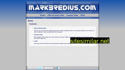 markbredius.com alternative sites