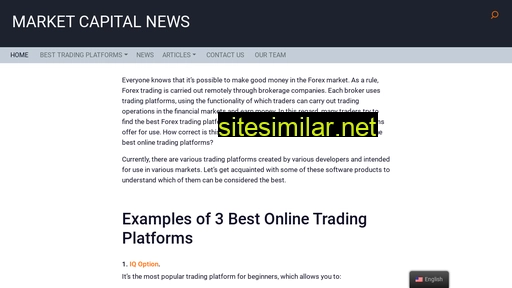 marketcapitalnews.com alternative sites