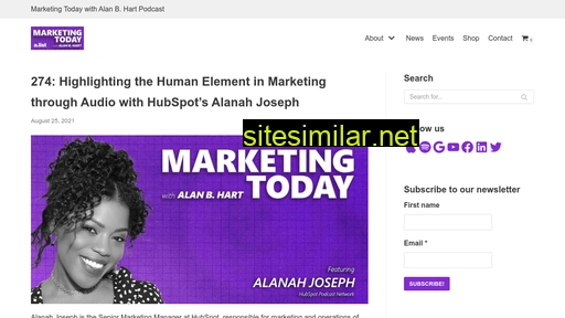 marketingtodaypodcast.com alternative sites
