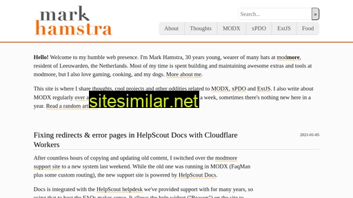 markhamstra.com alternative sites