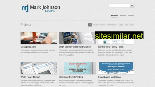 Markjohnsondesigns similar sites