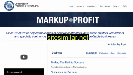 markupandprofit.com alternative sites