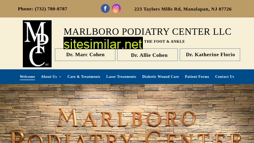 Marlboropodiatrycenter similar sites