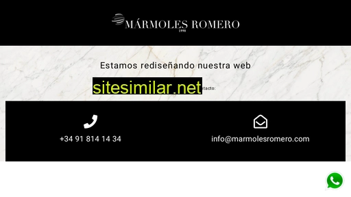 marmolesromero.com alternative sites
