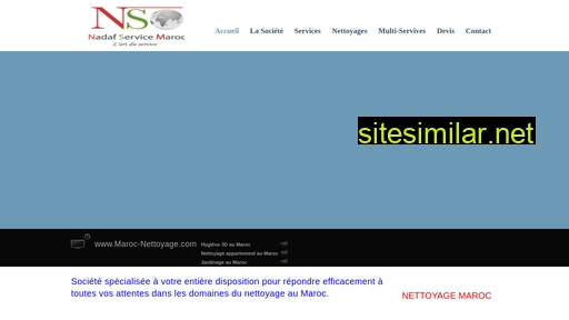 Maroc-nettoyage similar sites