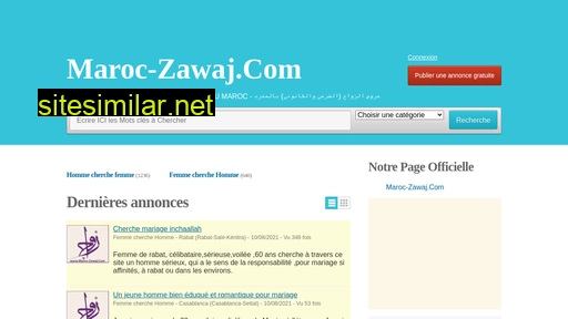 Maroc-zawaj similar sites