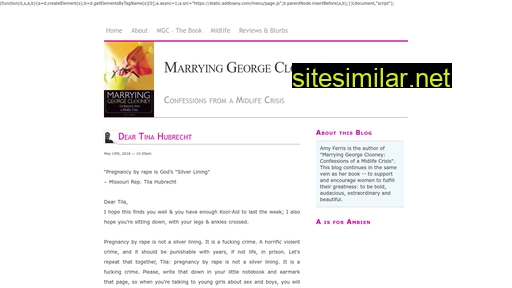 marryinggeorgeclooney.com alternative sites
