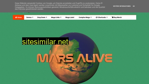 Mars-alive similar sites