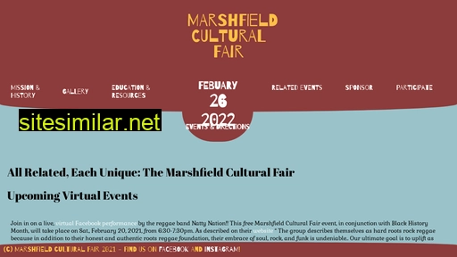 marshfieldculturalfair.com alternative sites