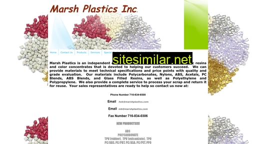 Marshplastics similar sites