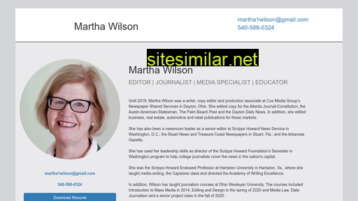 Martha-wilson similar sites