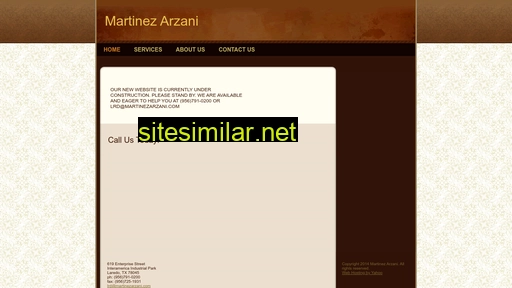 Martinezarzani similar sites