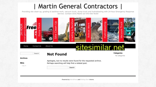 Martingeneralcontractors similar sites
