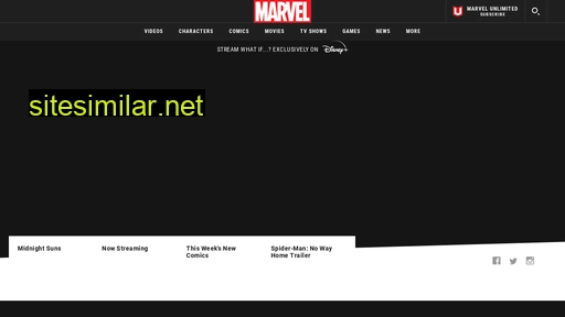 marvel.com alternative sites