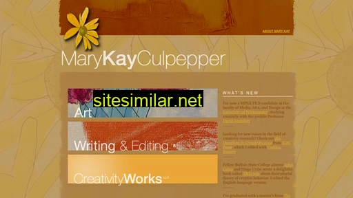 marykayculpepper.com alternative sites