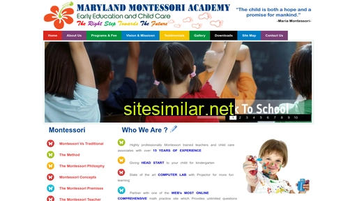 marylandmontessoriacademy.com alternative sites