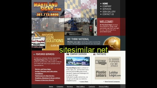 Marylandsigns similar sites