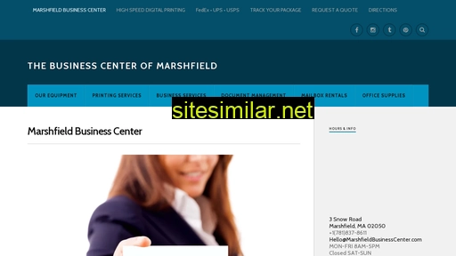 marshfieldbusinesscenter.com alternative sites