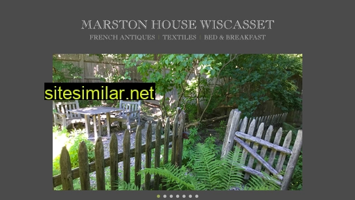 Marstonhousewiscasset similar sites