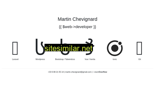 martinchevignard.com alternative sites