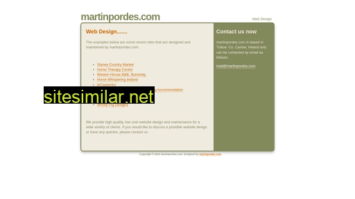 martinpordes.com alternative sites