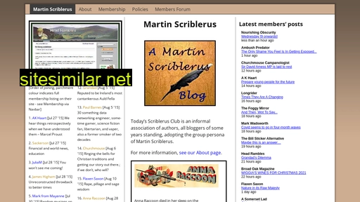 martinscriblerus.com alternative sites
