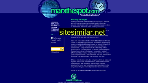 marxthespot.com alternative sites