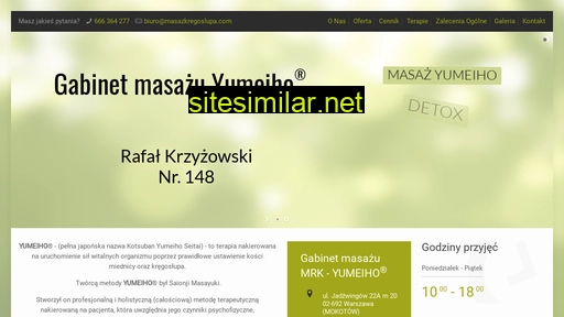 masazkregoslupa.com alternative sites