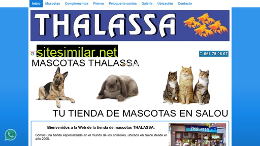 mascotasthalassa.com alternative sites